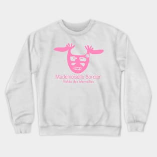 Mademoiselle Sorcier - Vallée des Merveilles - rose Crewneck Sweatshirt